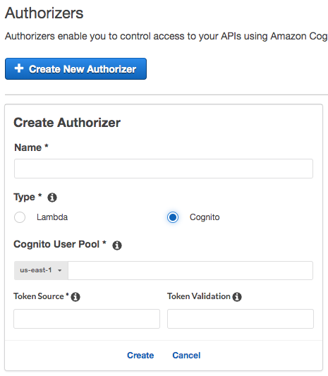 AWS API Gateway Authorizer