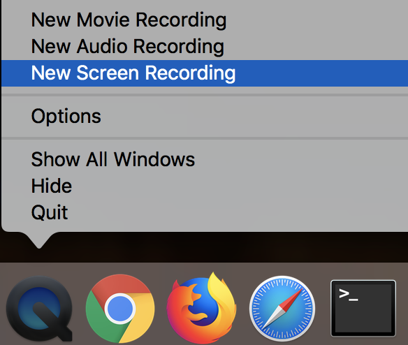 how to screen record on a macbook