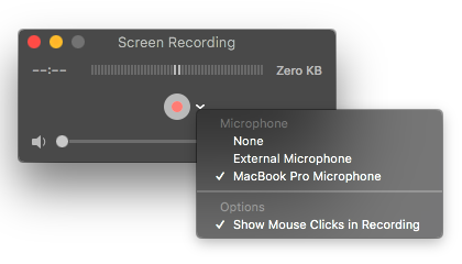 stop screen recording quicktime